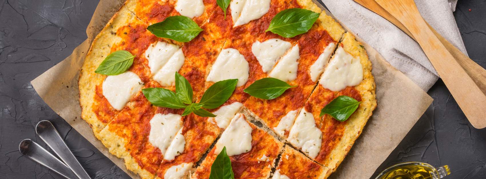 pizza di cavolfiore senza farina